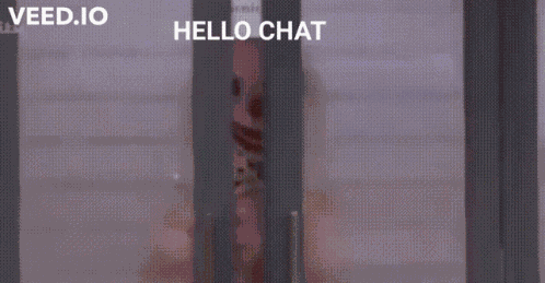 Hello Chat Mr Blobby GIF