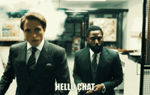 Hello Chat Tenet GIF