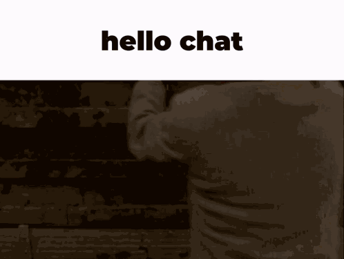 Hello Chat GIF