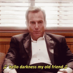 Hello Darkness Depression GIF