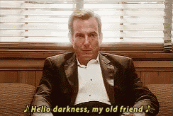 Hello Darkness GIF