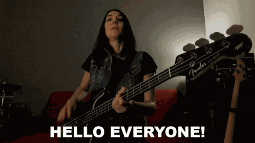 Hello Everyone Nightfall GIF