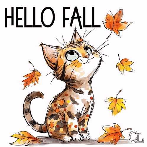 Hello Fall Welcome Fall GIF