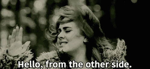 Hello From The Other Side GIF