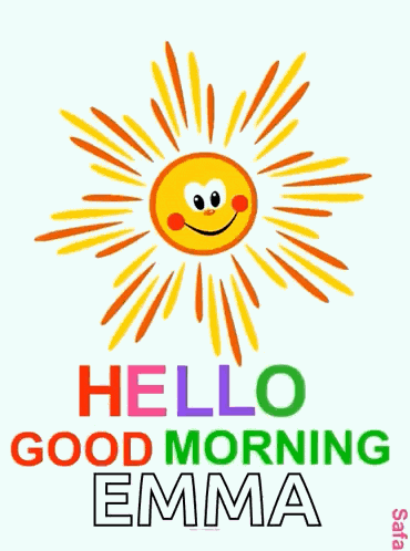 Hello Good Morning GIF