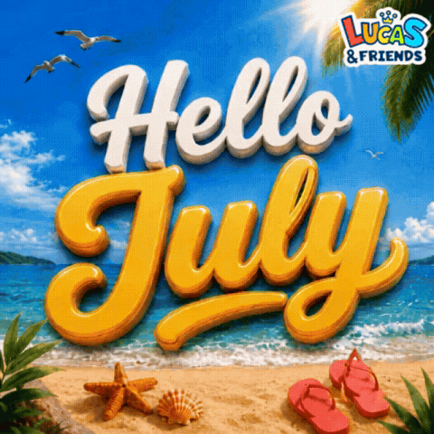 Hello July Happy July GIF