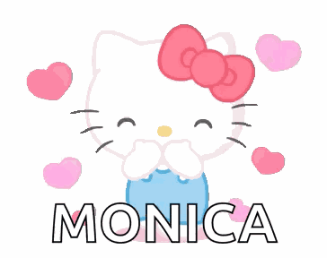 Hello Kitty Blowing Kisses GIF