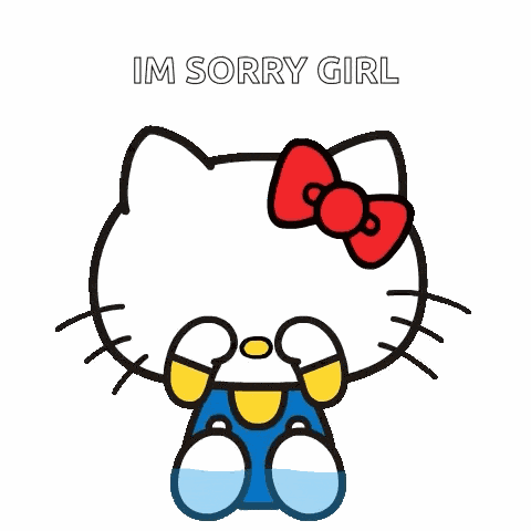 Hello Kitty Crying GIF