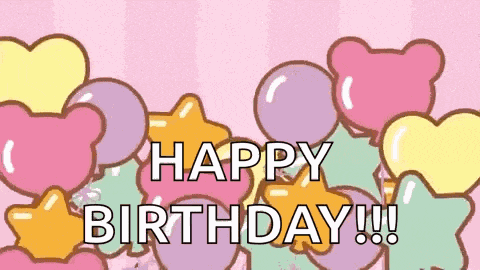 Hello Kitty Happy Birthday GIF