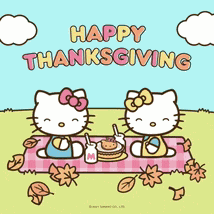 Hello Kitty Happy Thanksgiving Meme