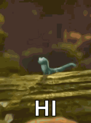 Hello Lizard GIF