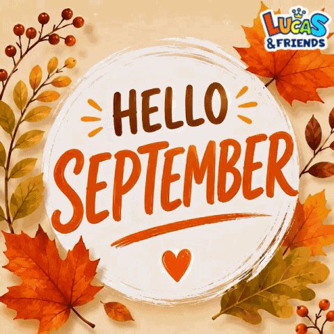 Hello September Happy September GIF