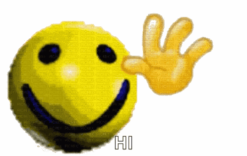 Hello Smiley GIF