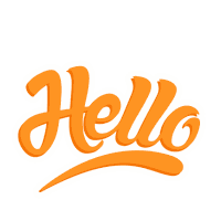 Hello Sticker Sticker