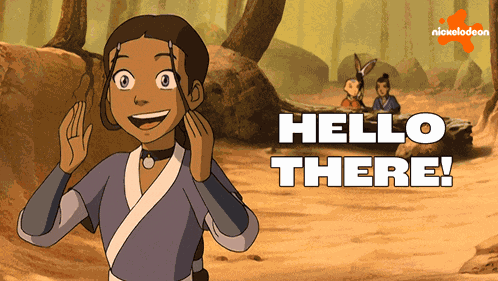 Hello There Aang GIF