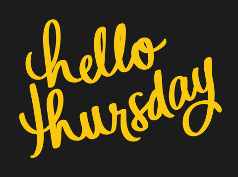 Hello Thursday GIF
