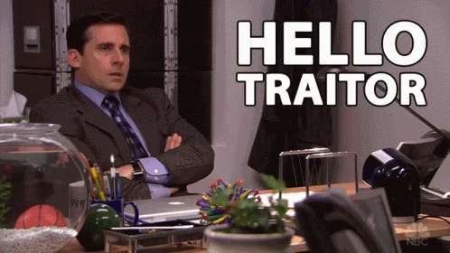Hello Traitor Enemy GIF