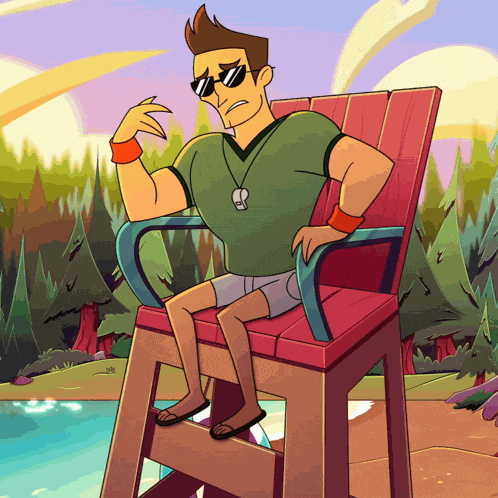 Helluva Boss Lifeguard GIF