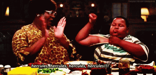 Hercules Excited GIF