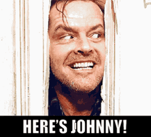 Heres Johnny The Shining GIF