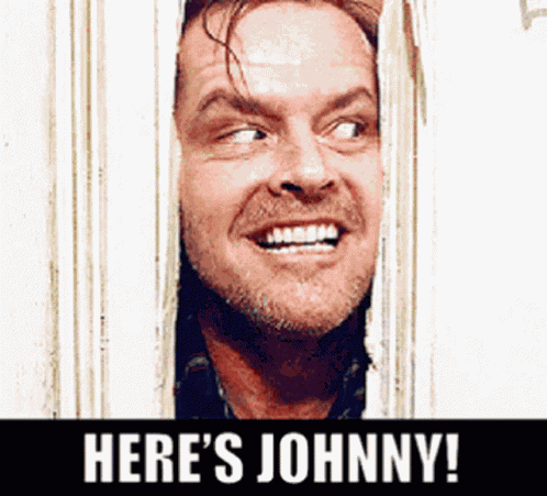 Heres Johnny The Shining GIF