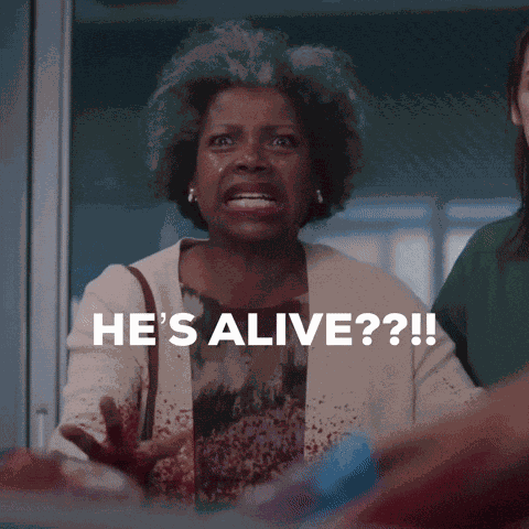 He’s Alive Not Dead GIF