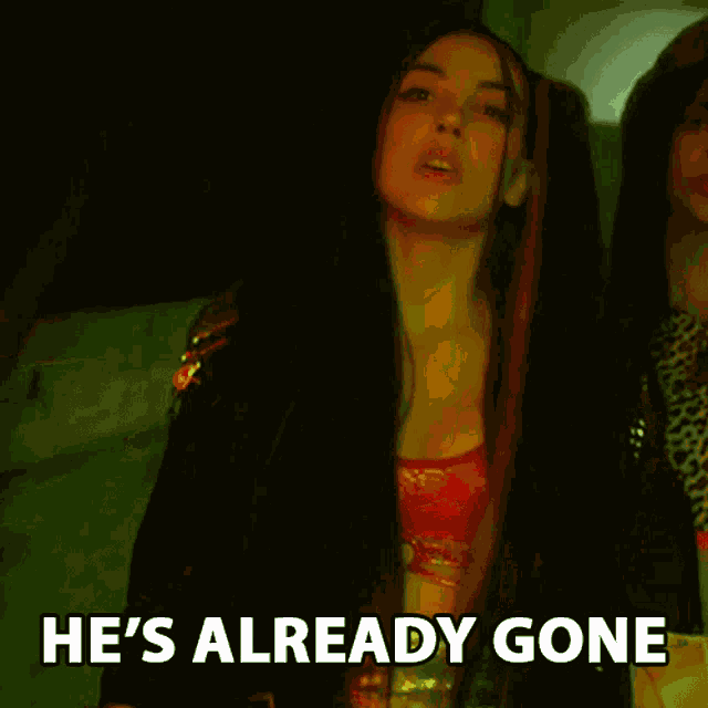 Hes Already Gone Evie Irie GIF