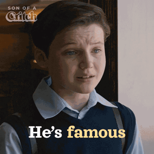 Hes Famous Mark Critch GIF