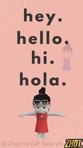 Hey Hello GIF