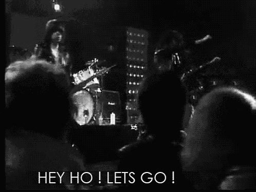 Hey Ho Lets Go GIF