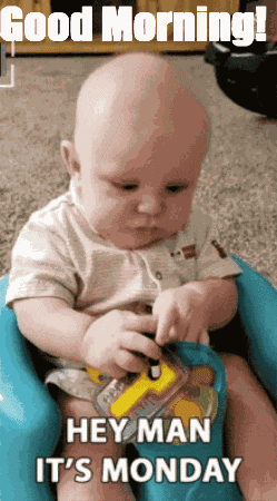 Hey Its Monday Again Monday Morning GIF