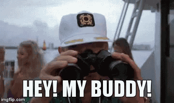 Hey My Buddy Rodney Dangerfield GIF