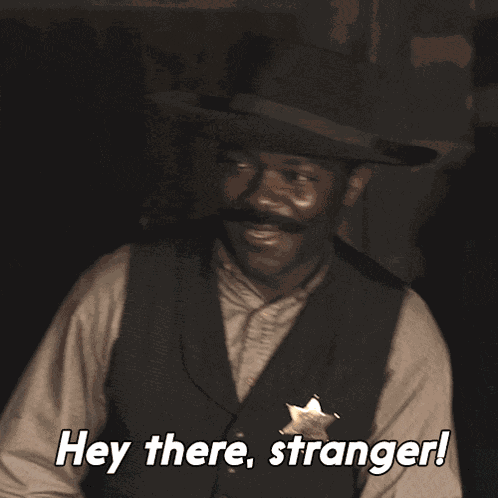 Hey There Stranger Bass Reeves GIF