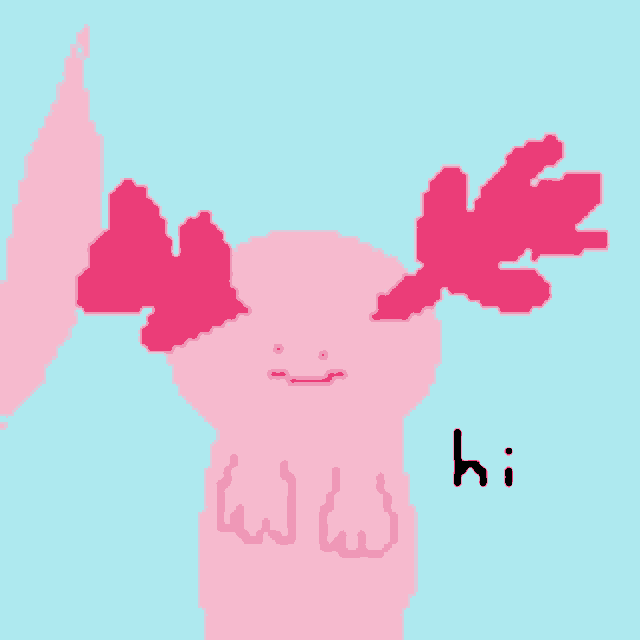 Hi Axolotl GIF