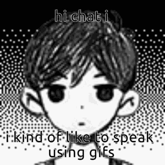 Hi Chat Omori GIF