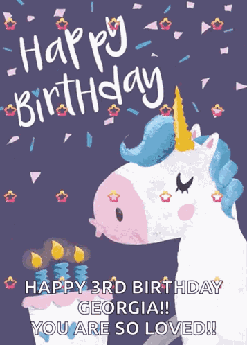 Hi Happy Birthday GIF