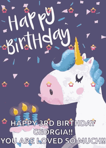 Hi Happy Birthday GIF