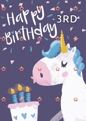 Hi Happy Birthday GIF
