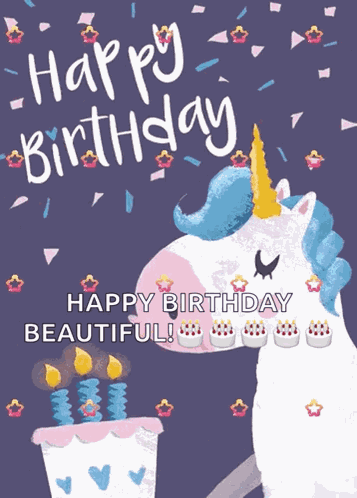 Hi Happy Birthday GIF
