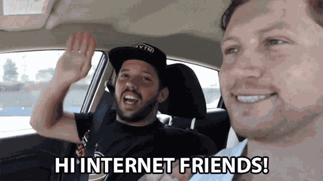Hi Internet Friends Social Media Friends GIF