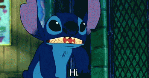Hi Lil And Stitch GIF
