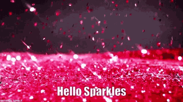 Hi Sparkles GIF