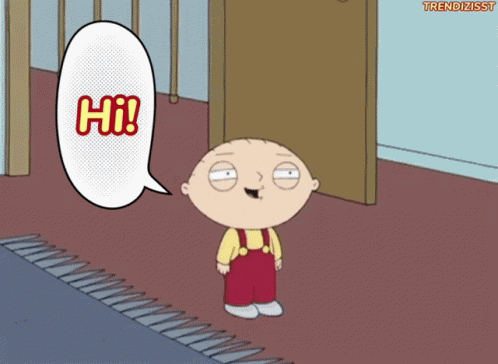 Hi Stewie GIF
