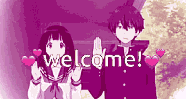 Hi Welcome GIF