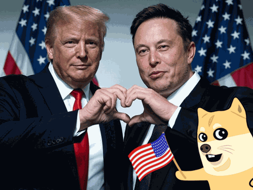Hibu Fantoumi Doge Elon Musk Donald Trump Dogecoin GIF