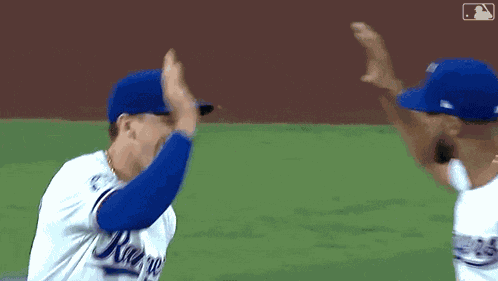 High Five Major League Baseball GIF
