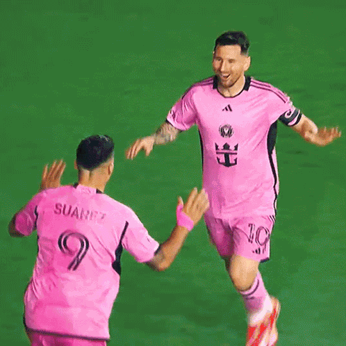 High Five Major League Soccer GIF