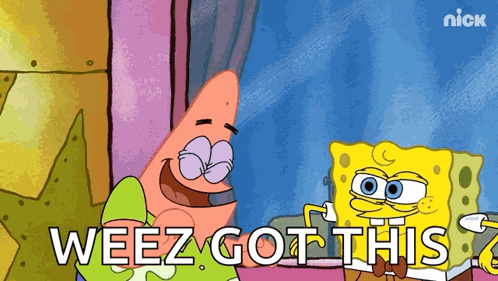 High Five Patrick Star GIF
