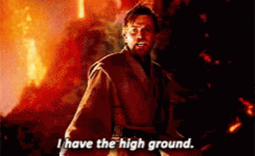 High Ground Obi Wan Kenobi GIF