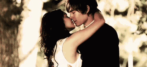 High School Musical Kiss GIF
